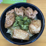 Nakatsu Karaage Souhonke Moriyama - 唐揚げ丼の大盛　702円