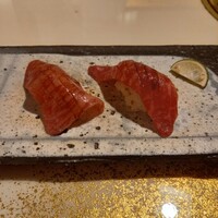 肉の匠 将泰庵 神田店 - 和牛の肉寿司