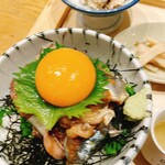 Imagawa Shokudou - ごまさばの中落たたき丼定食