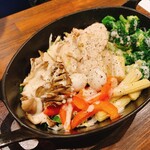 ro-sutochikinkurabufaithingukukku - 鶏胸肉ロースト野菜スキレットバーニャカウダ