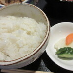 おいしい台所12カ月 - おかずが多いので、ご飯は半分に。