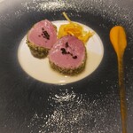 リナシメント - 「三重」松阪ポークフィレの香草パン粉焼き