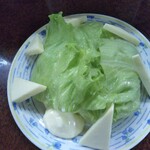 鶴亀 - チーズレタス 300円(税込)(2022年4月6日撮影)