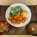 とうふや豆蔵 - 豆腐百珍定食 干焼豆腐(¥1188)
豆蔵さんの創作料理です♪
