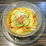 Shinasoba Tanaka - ズワイガニの冷たい酸辣湯麺（2021年9月の限定）