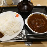 Matsuya - オリジナルハンバーグカレー(大盛)