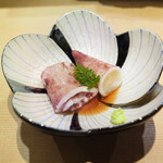 東麻布 天本 - 子持ちやりいか