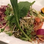 産食 お肉＆菜園料理 カムラッド - お野菜モリモリ
ランチプレート ホイコーロー
