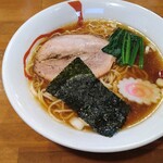 かまや食堂 - 中華そば。普通盛り。