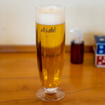 博多名代 吉塚うなぎ屋 - 2022.4 生ビール アサヒスーパードライ（660円）