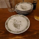 さささのさ - 卓上に用意されている小皿。