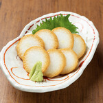 Yam pickled in soy sauce