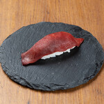 red meat nigiri