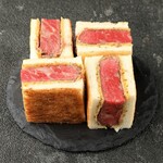 Tochigi Wagyu beef cutlet sandwich