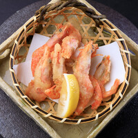 甘えび唐揚げ/車海老塩焼き