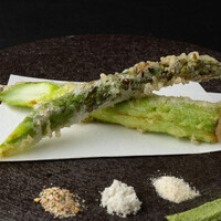 アスパラ/大黒しめじ