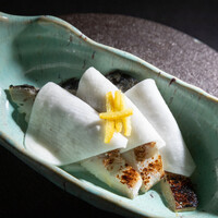 〆サバ千枚漬け