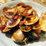 馬来風光美食 - ハマグリの炒め物