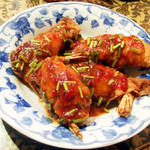 馬来風光美食 - 海老とお肉の揚げ物