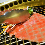 札幌焼肉 和牛いしざき - 焼きしゃぶ（ランプ）