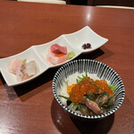 酒肴場 屯 - このセットが、海鮮丼¥500