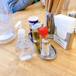 中華そば きなり - 卓上