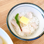 中華そば きなり - 鶏バターご飯