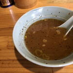 魂の中華そば - スープ割り（無料）