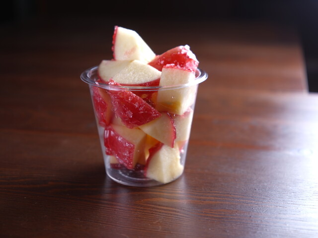 ふじさきまちのりんごあめ - 北常盤/スイーツ | 食べログ