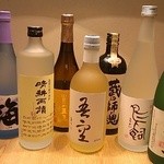 Gyuuten - 焼酎各種