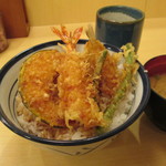 Tendon Tenya - 天丼 ５００円 大盛別料金