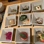 旬菜 miyako - 9種の旬菜