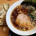 ラーメン　みそ伝 - 黒みそラーメン