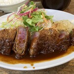 洋食の朝日 - ビフカツ1650円税込