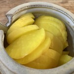 洋食の朝日 - 沢庵