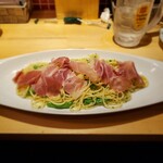 7FUKU - ペペロンチーノ パルマ産生ハムのせ