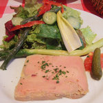 ブラッスリー・グー - フォアグラのテリーヌ(ディナーコースの前菜)