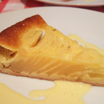 ブラッスリー・グー - 洋梨のタルト(ディナーコースのデザート)