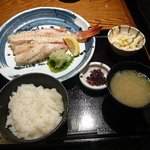 佐渡蔵 - 焼魚定食750円　キンキ