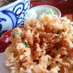 そば屋 惣右ェ門 - 桜えびかき揚げとかけ蕎麦
            