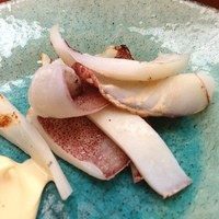 寿司割烹 魚紋 - 烏賊…焼いてもらいました（＾ν＾）