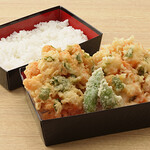 Kakiage tempura Bento (boxed lunch)