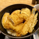 尾州  - あなごと野菜の天丼