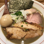 SCLabo - 特製中華そば「煮干し」1080えん 濃厚変更50えん