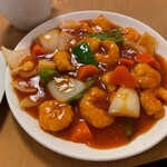 南海飯店 - 小海老のケチャップ炒め