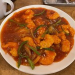 南海飯店 - 小海老のチリソース
