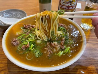 京一 - カレー中華の麺