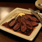 びすとろ UOKIN - 2013.2 蝦夷鹿のロースト（1,080円）