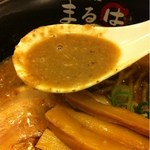 麺処まるは 健松丸 - ドロドロ濃厚スープ