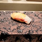 島津 - 真鯛（昆布締め）